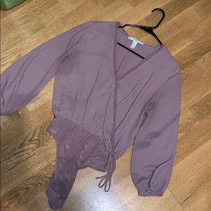 Lavender bodysuit